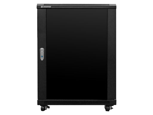 Linkbasic 15U 600 Deep Cabinet 2 Fans & 2 Shelves-0