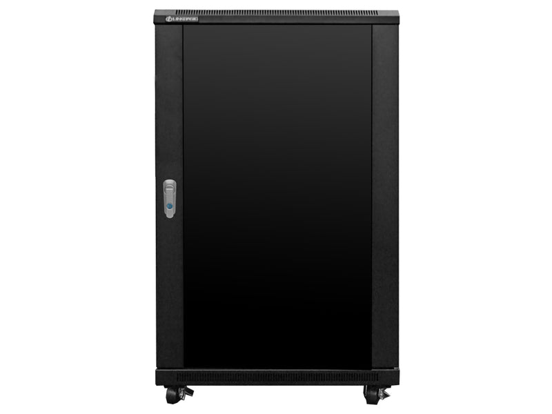 Linkbasic 18U 600 Deep Cabinet 2 Fans & 2 Shelves-0
