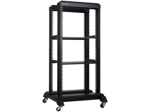 Linkbasic 22U 600 Deep Open Rack & 2 Shelves-0