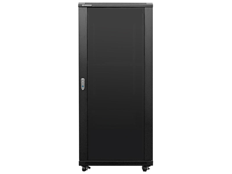 Linkbasic 27U 1M Deep Cabinet 4 Fans & 2 Shelves-0