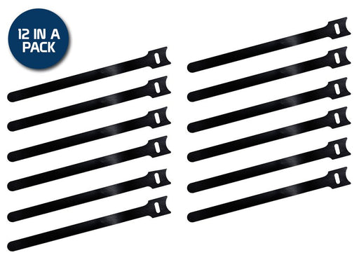 Linkbasic Reusable Cable Tie 200x12mm 12 Pack-0