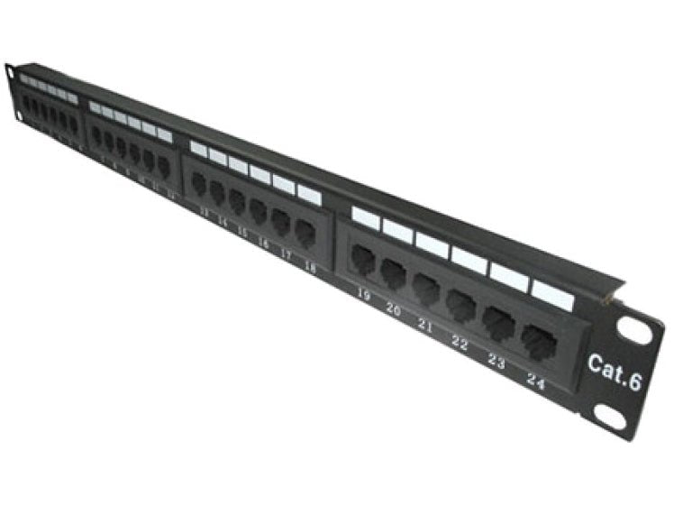 UltraLAN CAB-PPC624-EZ 24-Port Inline CAT6 Patch Panel – New
