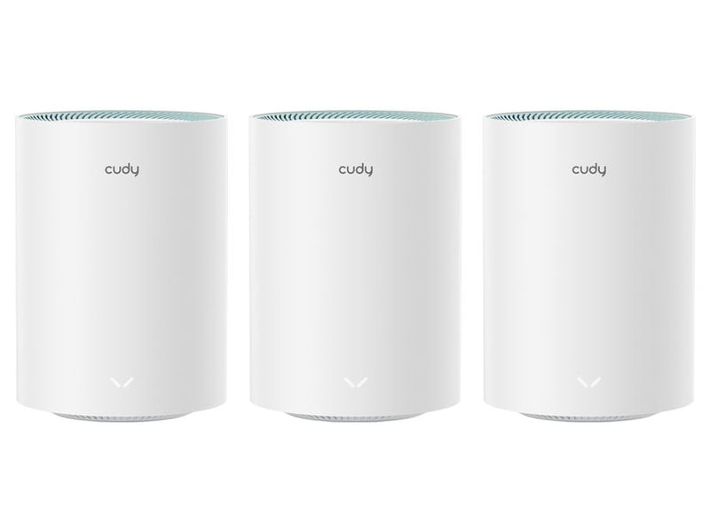 Cudy Dual Band WiFi 5 1200Mbps Gigabit Mesh 3 Pack-0