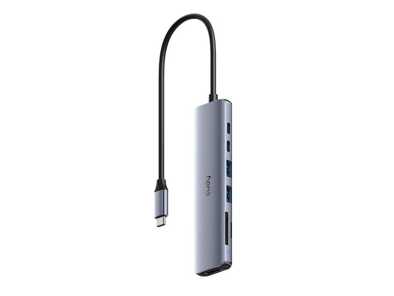 Cudy 7-in-1 4K 60Hz HDMI USB-A and USB-C Hub-0