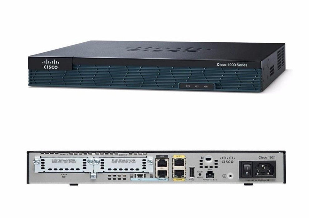 Cisco 1921 2 Port Integrated Services Router – Refurb