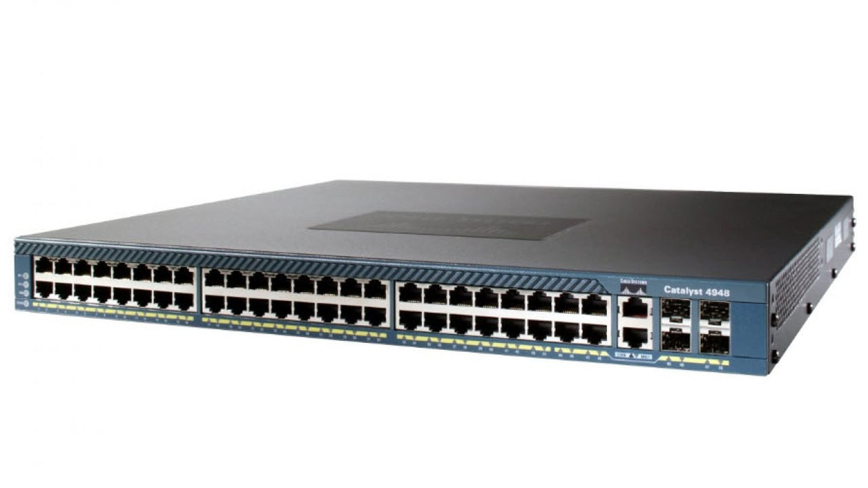 Cisco Catalyst 4948 48 Port Layer 3 Gigabit Ethernet Switch – Used