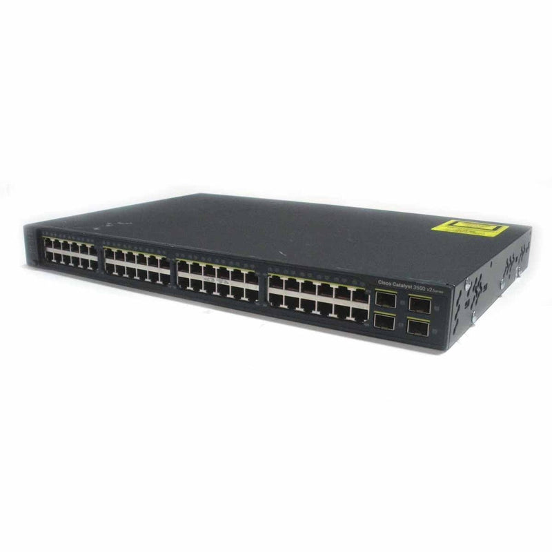 Cisco Catalyst WS-C3560V2-48TS-S 10/100 48 Port  Layer 3 Managed Switch – Refurb