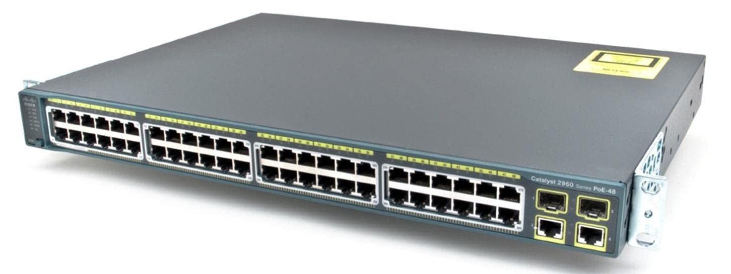 Cisco WS-C2960-48PST-L 48 Port PoE Layer 2 Managed Switch – Refurb