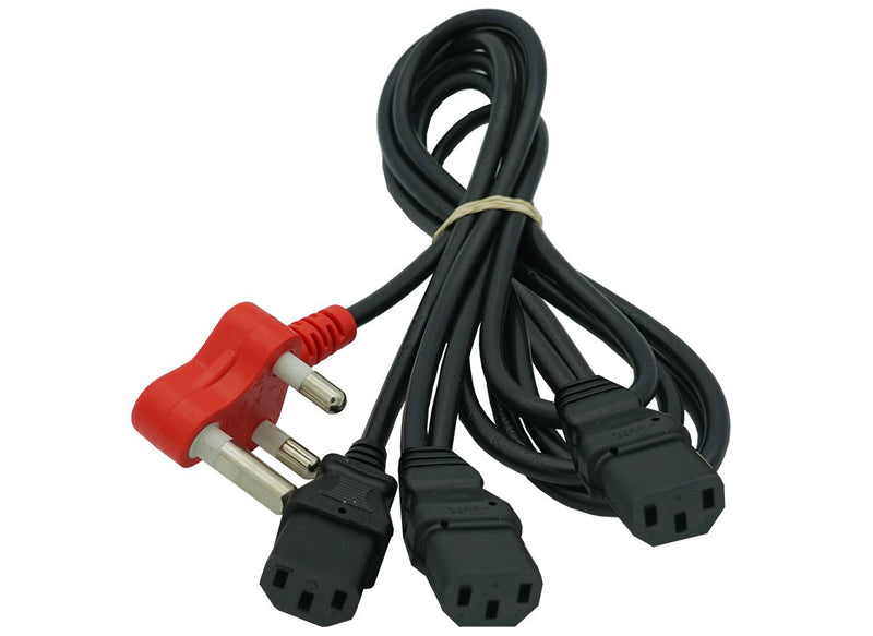 Dedicated 3 Way IEC Power Cable-0