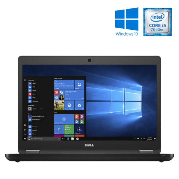 Dell Latitude 5480 14 Inch Office Laptop; i5 7200u; 8GB PC4; 256GB SSD; Win10Pro; Refurb