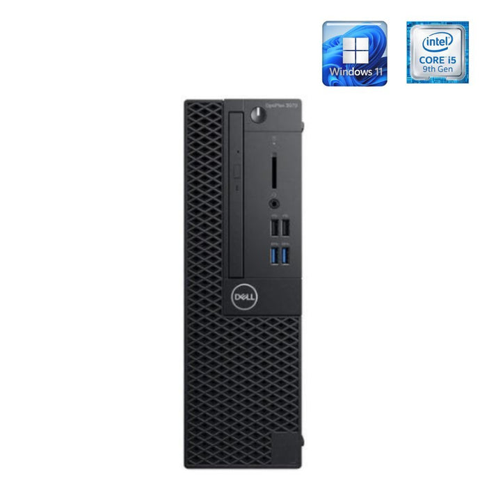 DELL OPTIPLEX 3070 SFF - I5 9500 - 8GB DDR4 - 500GB SATA HDD - WINDOWS 11 PRO 64 BIT - REFURBISHED COMPUTER