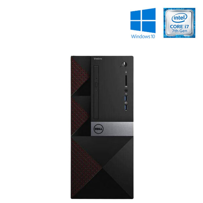 DELL VOSTRO 3668 MT - I3 7100 - 8GB DDR4 - 500GB SATA HDD - WINDOWS 10 PRO 64 BIT - REFURBISHED COMPUTER