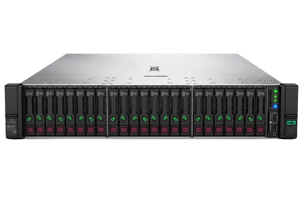 HP ProLiant DL380 Gen10 2U Rackmount Server – 24 SFF – 2 × Xeon Gold 6154 – 384GB DDR4 – No HDD – P408i RAID – Broadcom BCM5719 + Intel X710 – 3 x AMD Solarflare SFC9220 + 2 x 40GB QSFP28 - 2 × 800W – Refurb