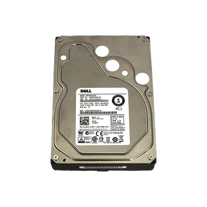 DELL 12GYY 4TB 7.2K LFF 3.5 Inch SAS 6G MG03SCA400 - Refurb