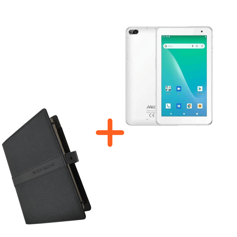 Mecer M77QF6 7-Inch Xpress Smartlife Tablet Set With Tablet Case - SC7731 1.3GHz - 1GB DDR3 - 16GB SSD - Android 11 - New