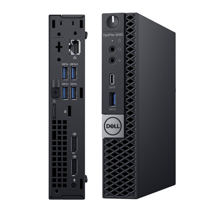 Dell OptiPlex 5060 Micro Retail Computer - i5 8500 - 8GB PC4 - 256GB SSD - Win11Pro - Refurb