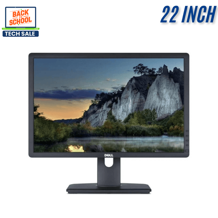 Dell P2213t 22 Inch Wide Lcd Monitor - VGA, DVI & DisplayPort -  Refurb Special