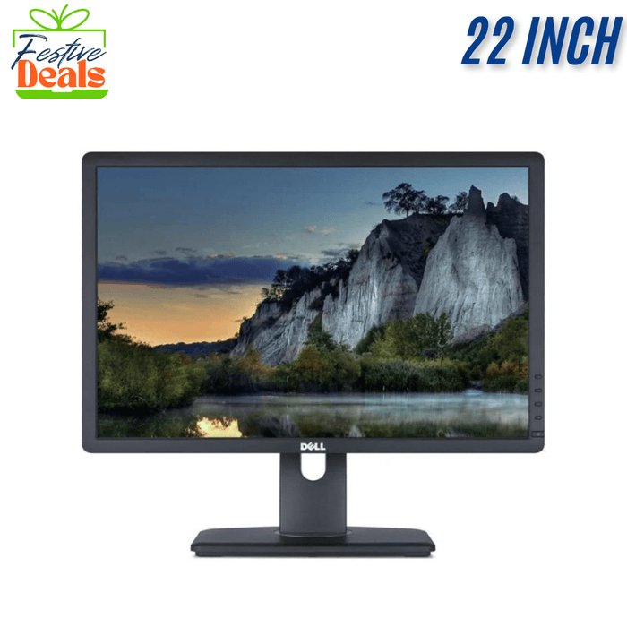 Dell P2213t 22 Inch Wide Lcd Monitor - VGA, DVI & DisplayPort -  Refurb Special