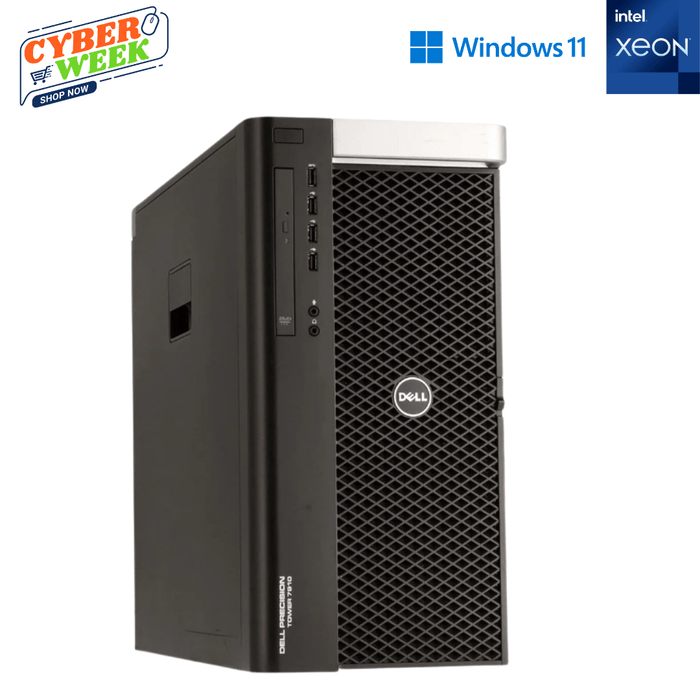 Dell Precision 7910 Tower Engineering & IT Computer – Xeon E5-2623 V3 – 64GB DDR4 – 256GB SSD – NVIDIA NVS 510 – Win11Pro – Refurb Special