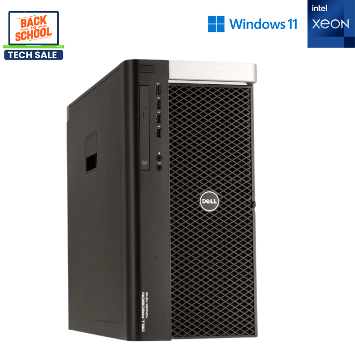 Dell Precision 7910 Tower Engineering & IT Computer – Xeon E5-2623 V3 – 64GB DDR4 – 256GB SSD – NVIDIA NVS 510 – Win11Pro – Refurb Special
