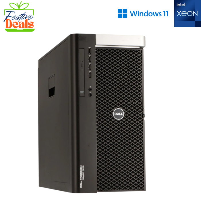 Dell Precision 7910 Tower Engineering & IT Computer – Xeon E5-2623 V3 – 64GB DDR4 – 256GB SSD – NVIDIA NVS 510 – Win11Pro – Refurb Special