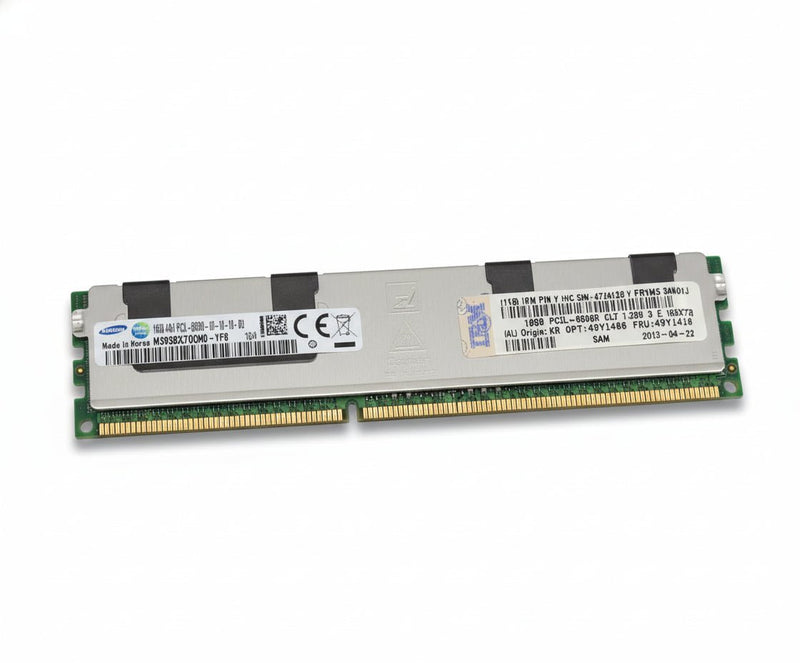 Samsung 16GB 4Rx4 PC3-8500R-07-10-F0-P1 DDR3 Server RAM – Refurb