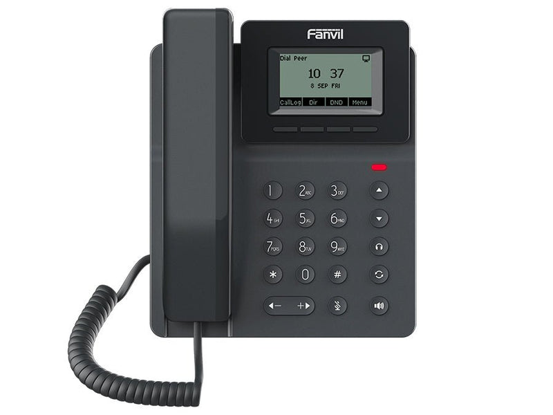 Fanvil 2SIP Fast Ethernet Entry Level PoE VoIP Phone-0