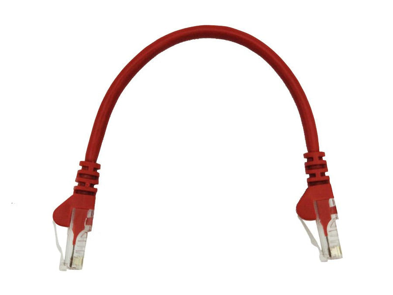 Linkbasic 22cm UTP Cat5e Flylead Red-0