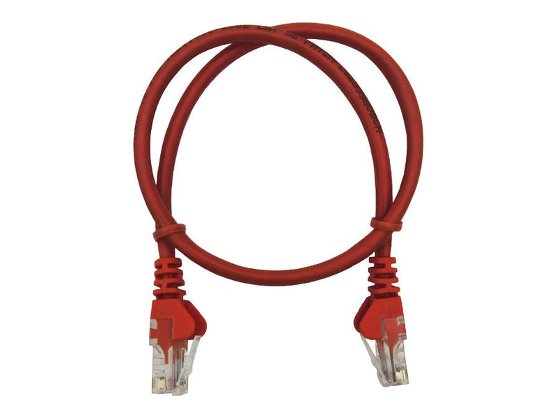 Linkbasic 50cm UTP Cat5e Flylead Red-0