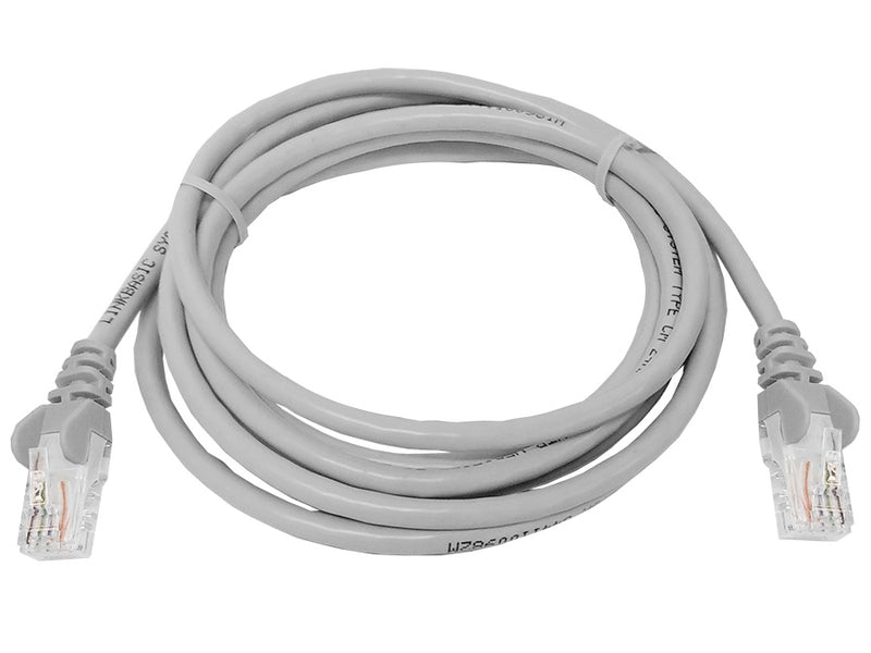 Linkbasic 2 Metre UTP Cat5e Flylead Grey-0