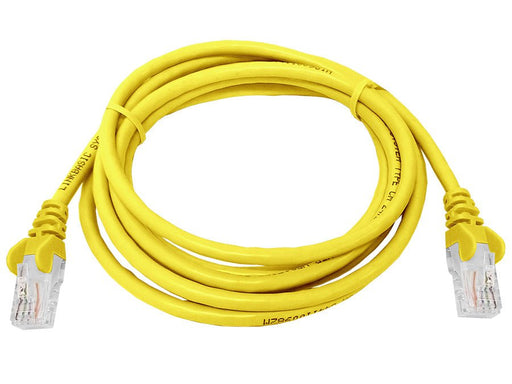Linkbasic 2 Metre UTP Cat5e Flylead Yellow-0