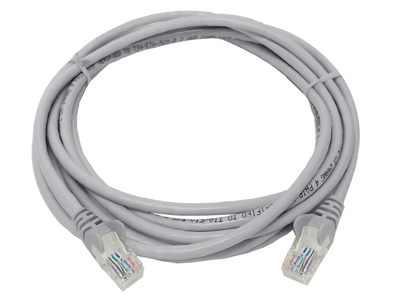 Linkbasic 3 Metre UTP Cat5e Flylead Grey-0