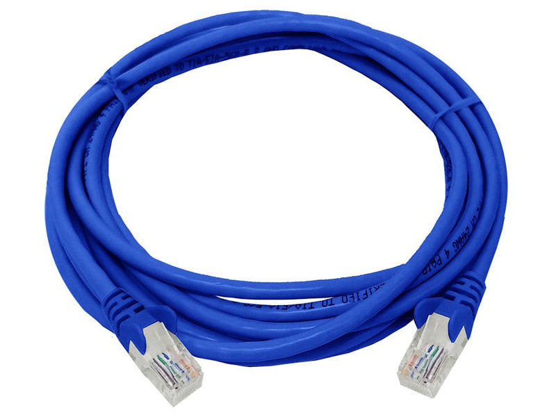 Linkbasic 3 Metre UTP Cat5e Flylead Blue-0