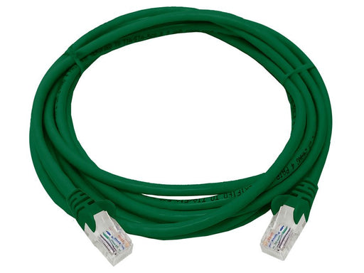 Linkbasic 3 Metre UTP Cat5e Flylead Green-0
