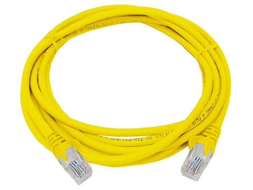 Linkbasic 3 Metre UTP Cat5e Flylead Yellow-0