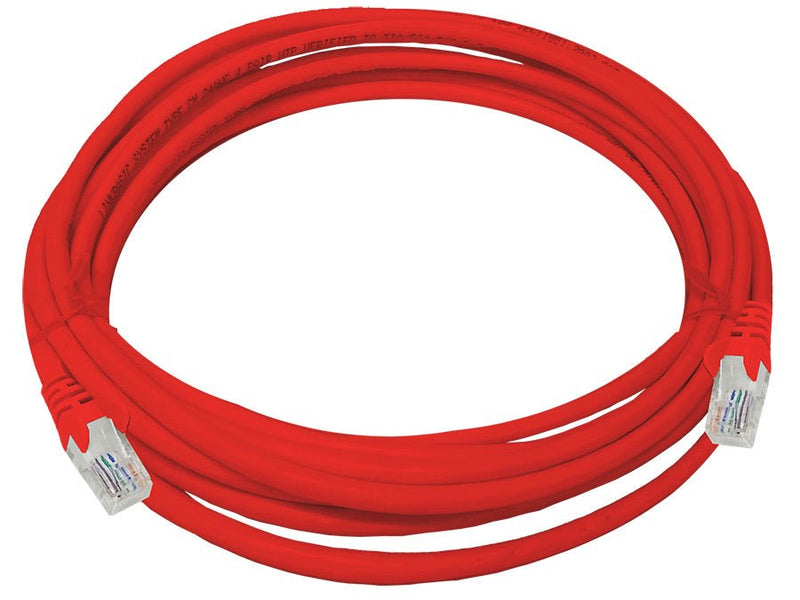 Linkbasic 5 Metre UTP Cat5e Flylead Red-0