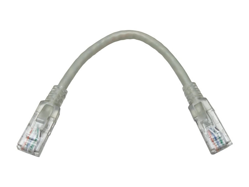 Linkbasic 22cm UTP Cat6 Flylead Grey-0