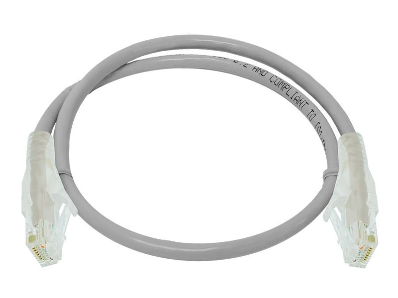 Linkbasic 50cm UTP Cat6 Flylead Grey-0