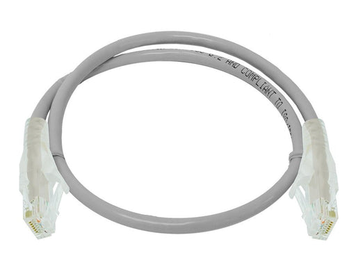 Linkbasic 50cm UTP Cat6 Flylead Grey-0