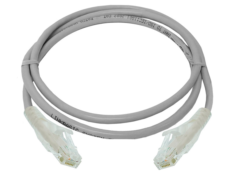 Linkbasic 1 Metre UTP Cat6 Flylead Grey-0