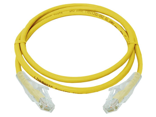 Linkbasic 1 Metre UTP Cat6 Flylead Yellow-0