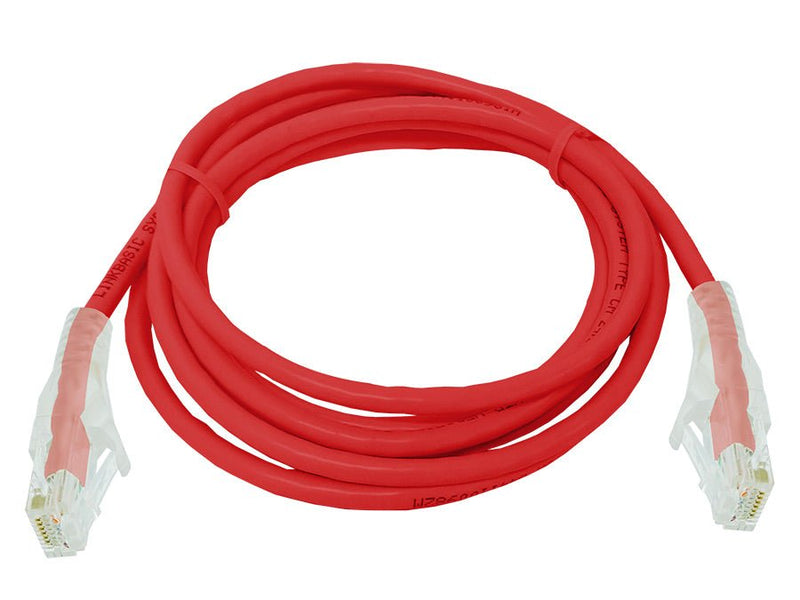 Linkbasic 2 Metre UTP Cat6 Flylead Red-0