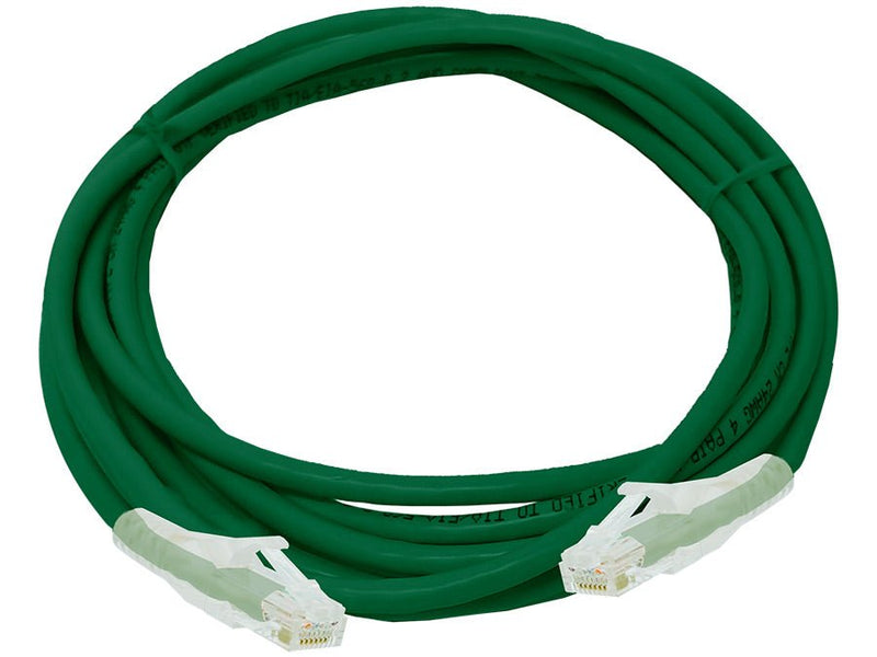 Linkbasic 3 Metre UTP Cat6 Flylead Green-0