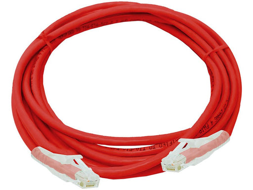 Linkbasic 3 Metre UTP Cat6 Flylead Red-0