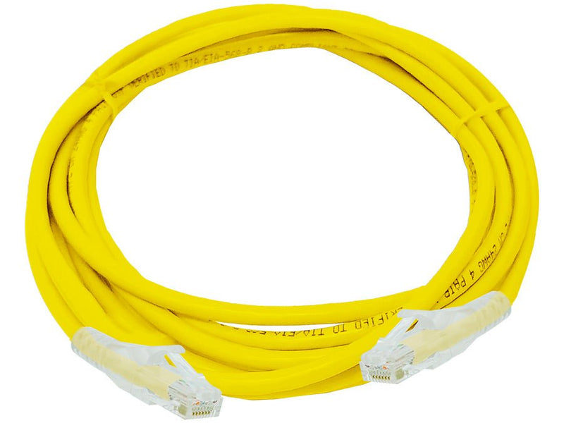 Linkbasic 3 Metre UTP Cat6 Flylead Yellow-0