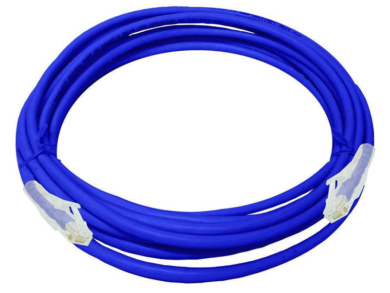 Linkbasic 5 Metre UTP Cat6 Flylead Blue-0