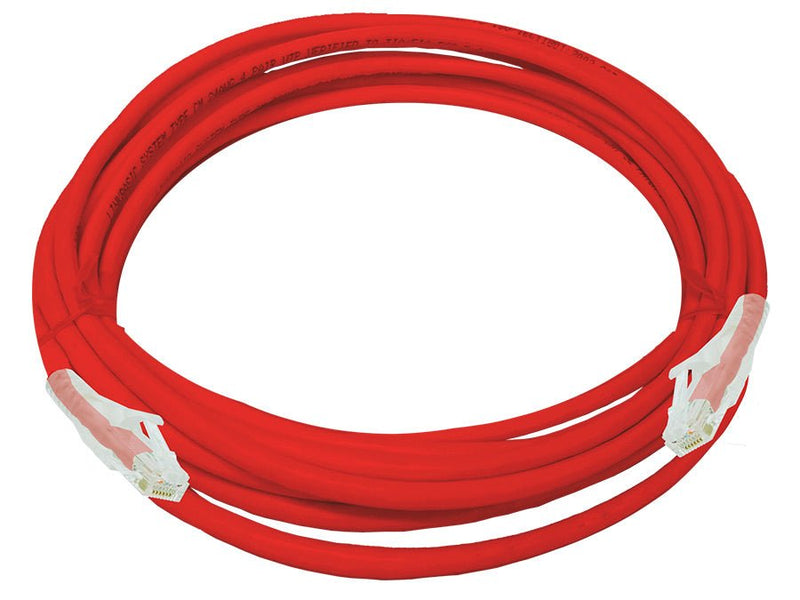 Linkbasic 5 Metre UTP Cat6 Flylead Red-0