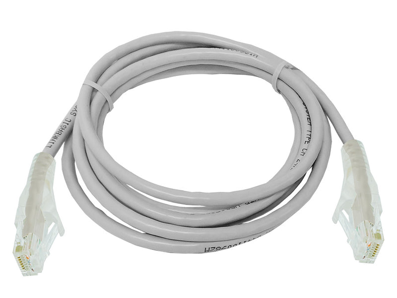 Linkbasic 2 Metre UTP Cat6a Flylead Grey-0