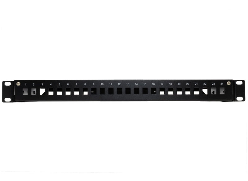 Linkbasic 24 Port Fibre Sliding Patch Panel Blank-0