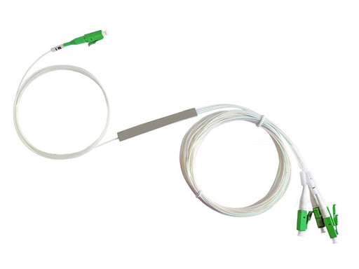 Linkbasic Fibre Splitter Blockless LC APC SM 1-4-0
